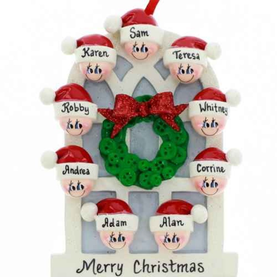 Ornaments Christmas Place  | Window Family Of 9